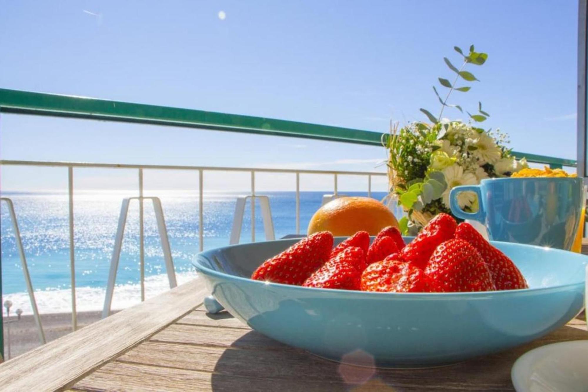Prom 131 - Promenade - Sea View - Terrace Apartment Ница Екстериор снимка