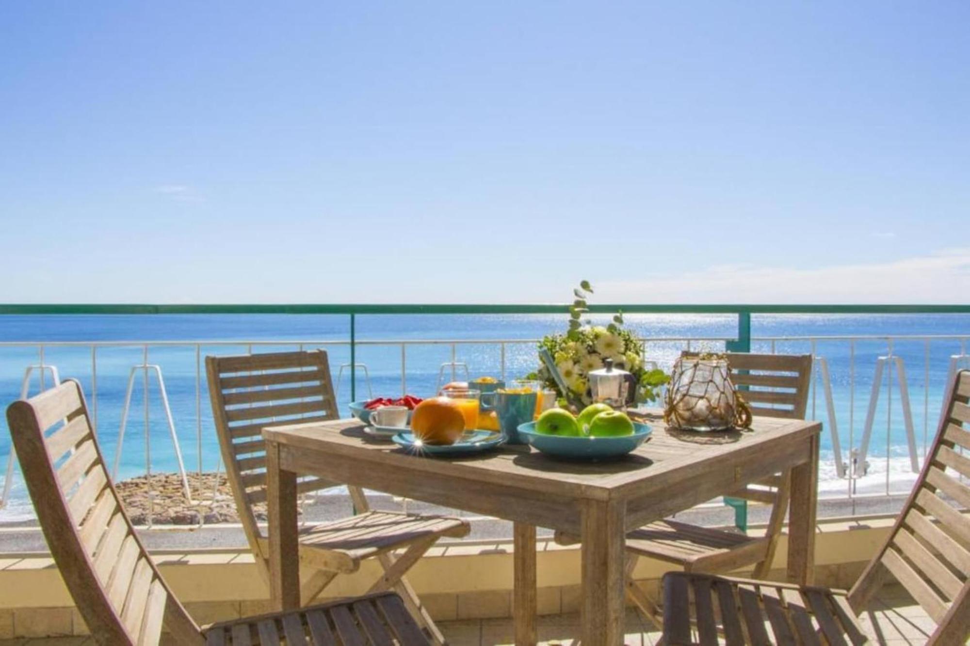 Prom 131 - Promenade - Sea View - Terrace Apartment Ница Екстериор снимка